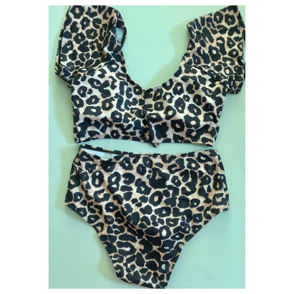 BIKINI 2 PIECE LEOPARD - Picture 5 of 8